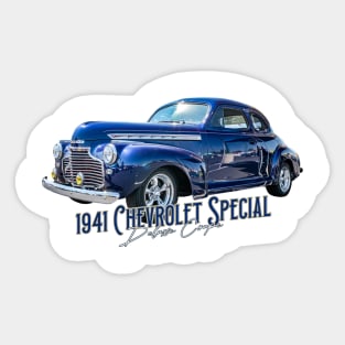 1941 Chevrolet Special Deluxe Coupe Sticker